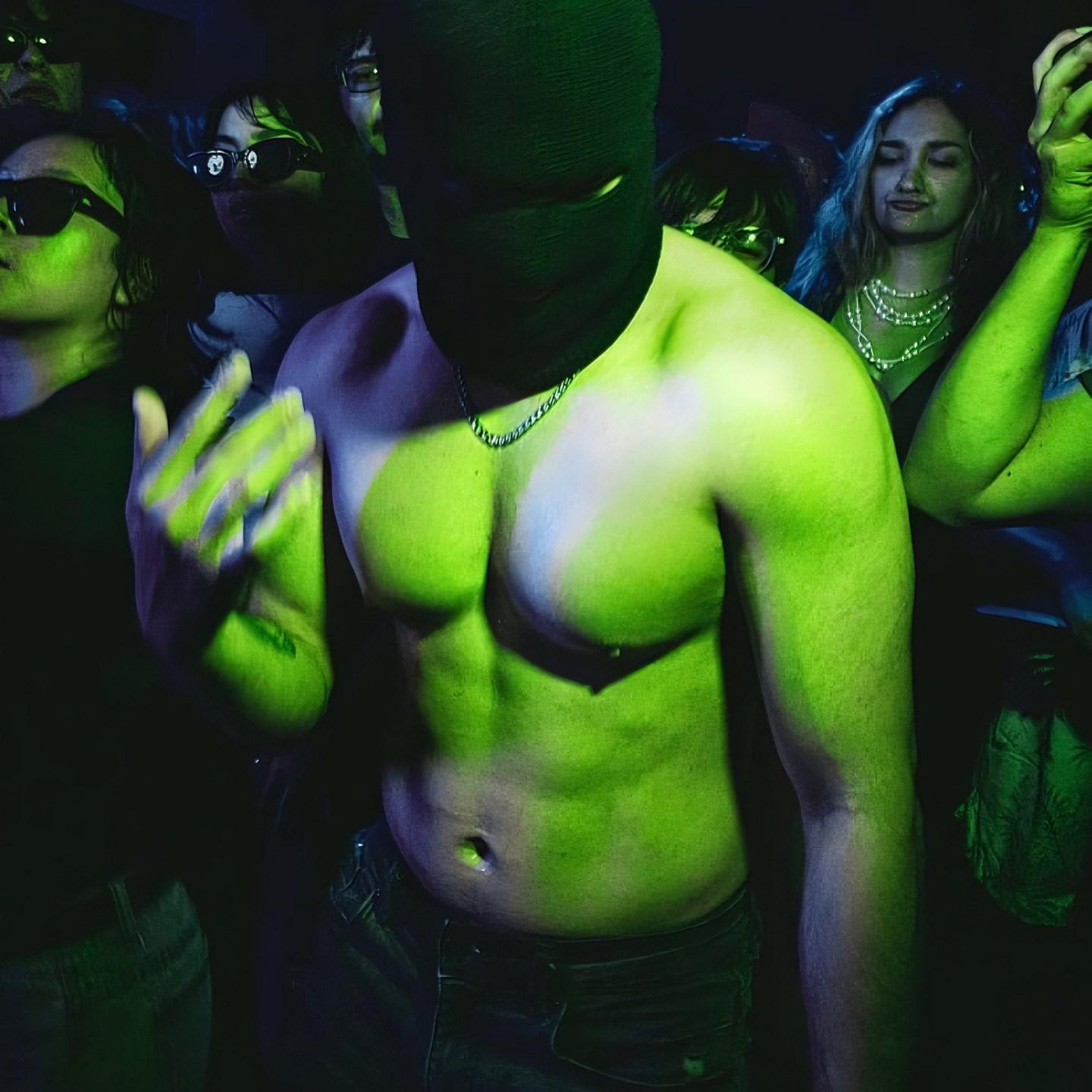 Masked raver