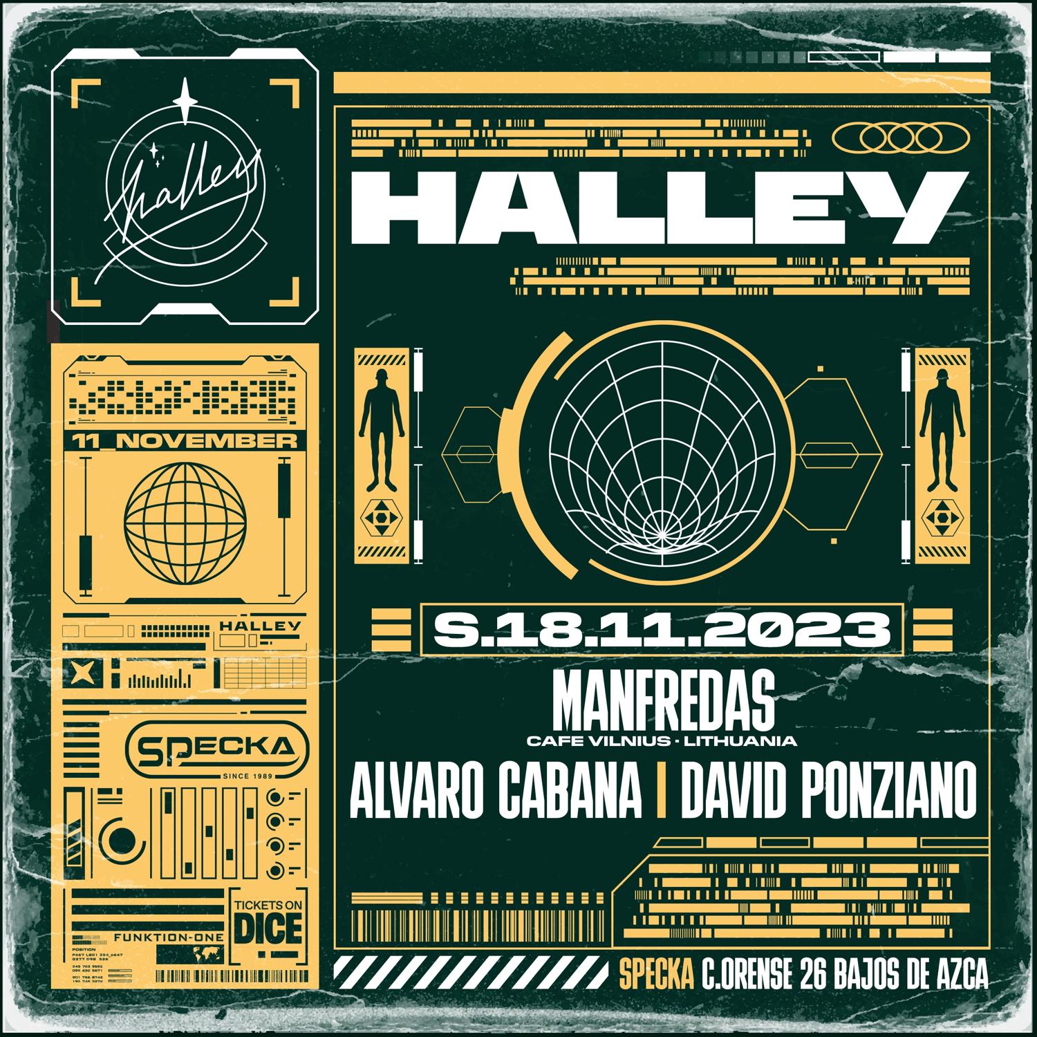 Manfredas + Alvaro Cabana | Halley