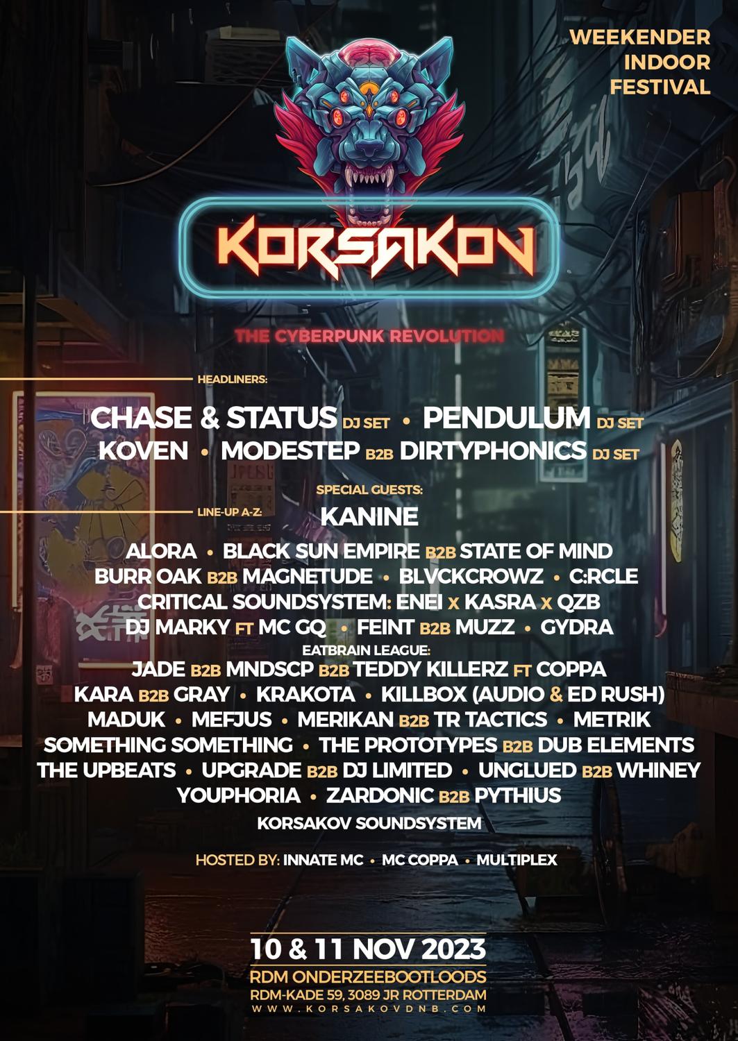 Korsakov Indoor Weekender Festival 2023