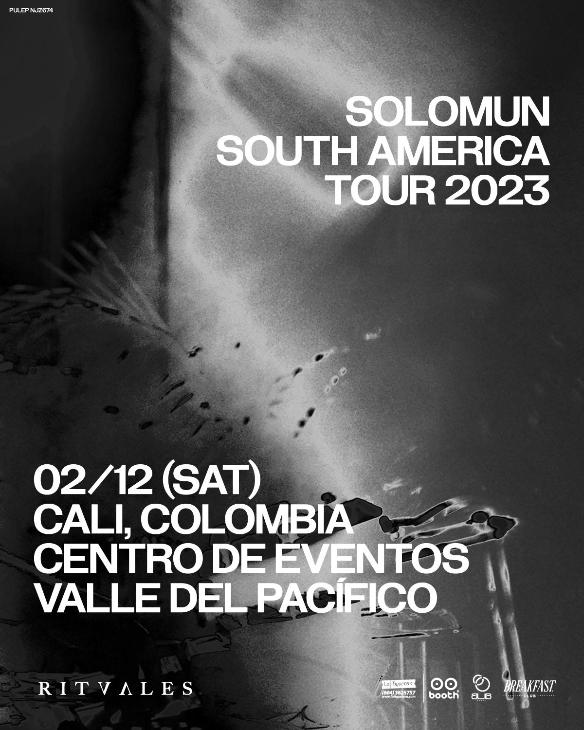 Tour Solomun En Cali