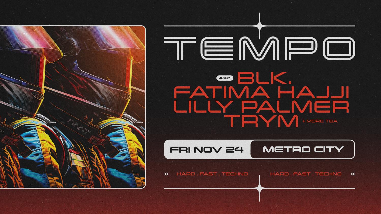 Tempo Perth - Blk., Fatima Hajji, Lilly Palmer, Trym