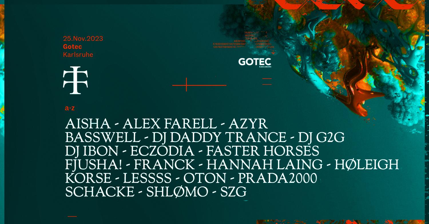 Teletech Gotec: Basswell, Shlomo, Djdaddytrance, Dj Ibon, Azyr, Lessss