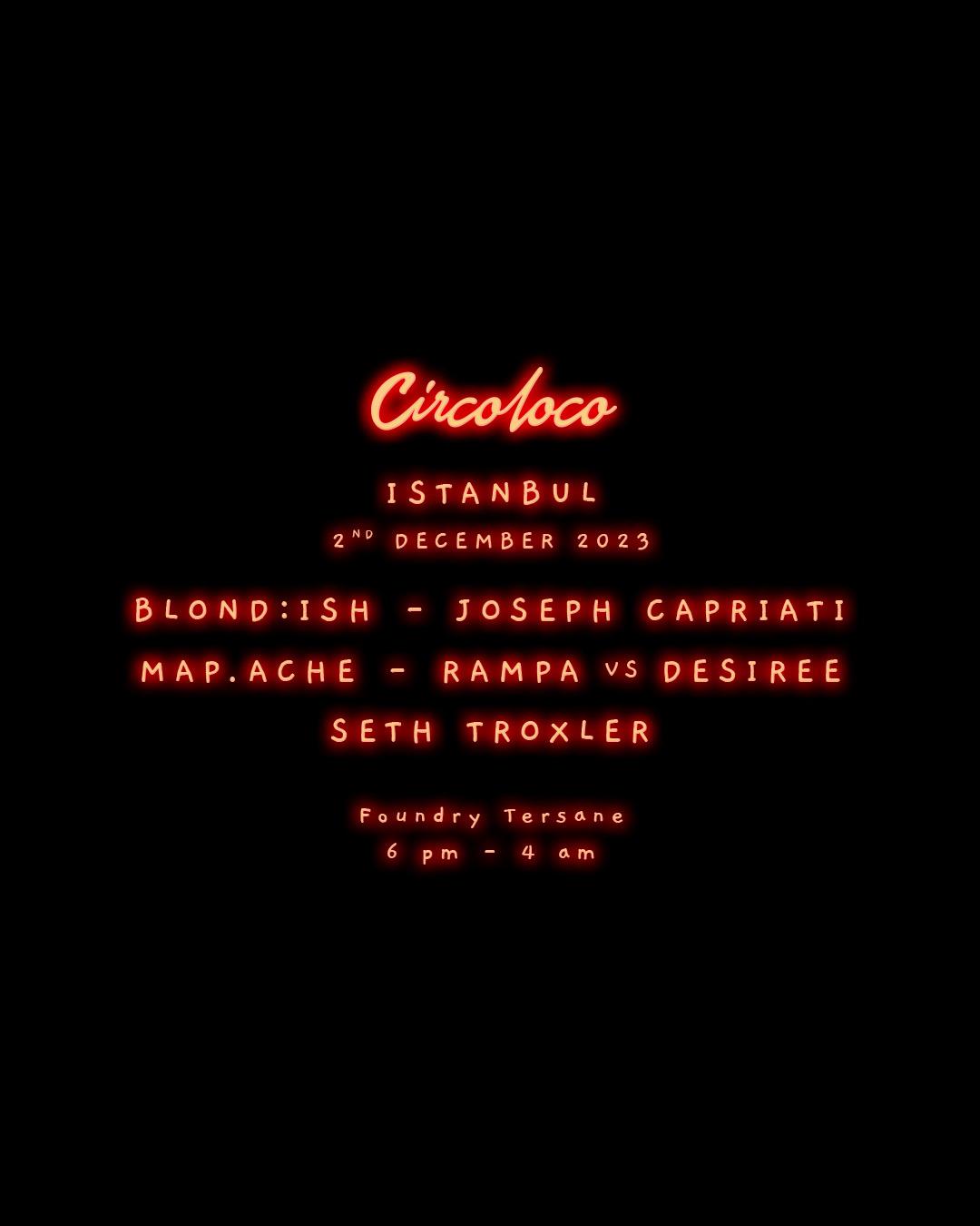 Circoloco Istanbul 2023