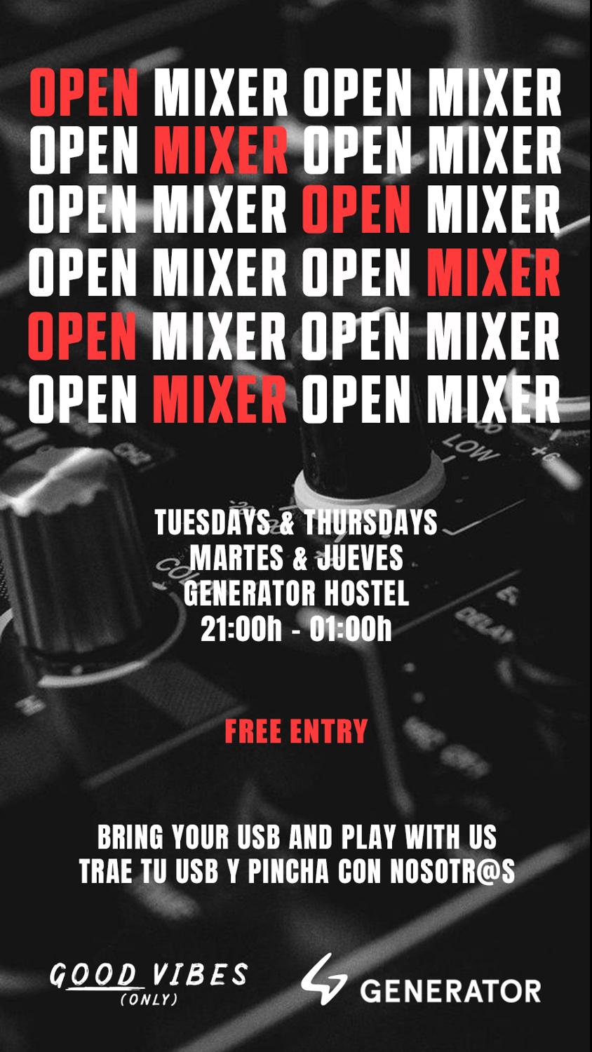 Open Mixer (Bring Your Music & Join The Gang) By Good Vibes Only