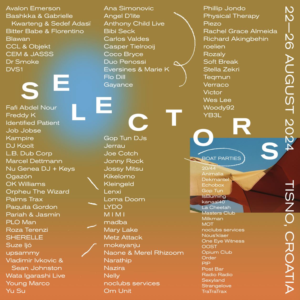 Dekmantel Selectors 2024