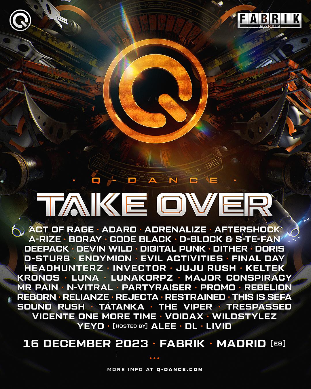 Q-Dance Takeover In Fabrik