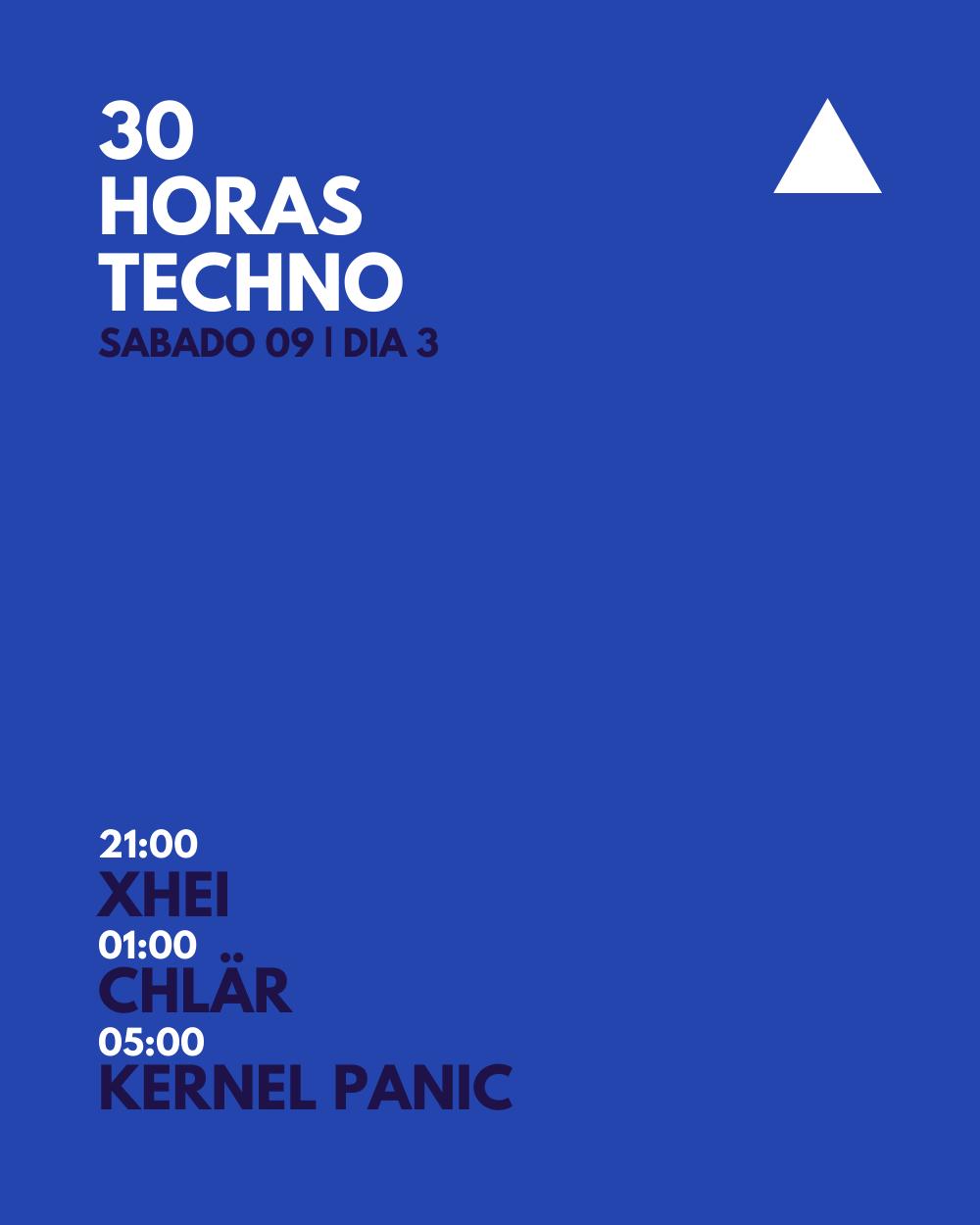 30 Horas Techno - Dia 3 Under Club