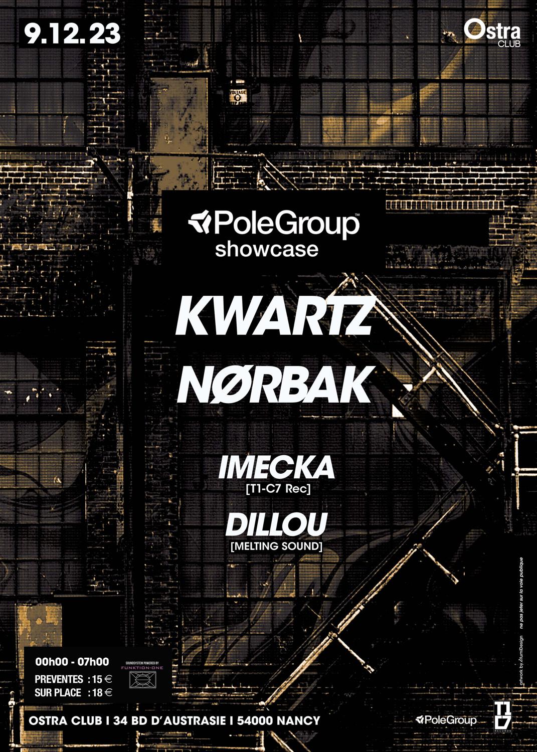 Melting Sound Present Polegroup Showcase: Kwartz + Nørbak