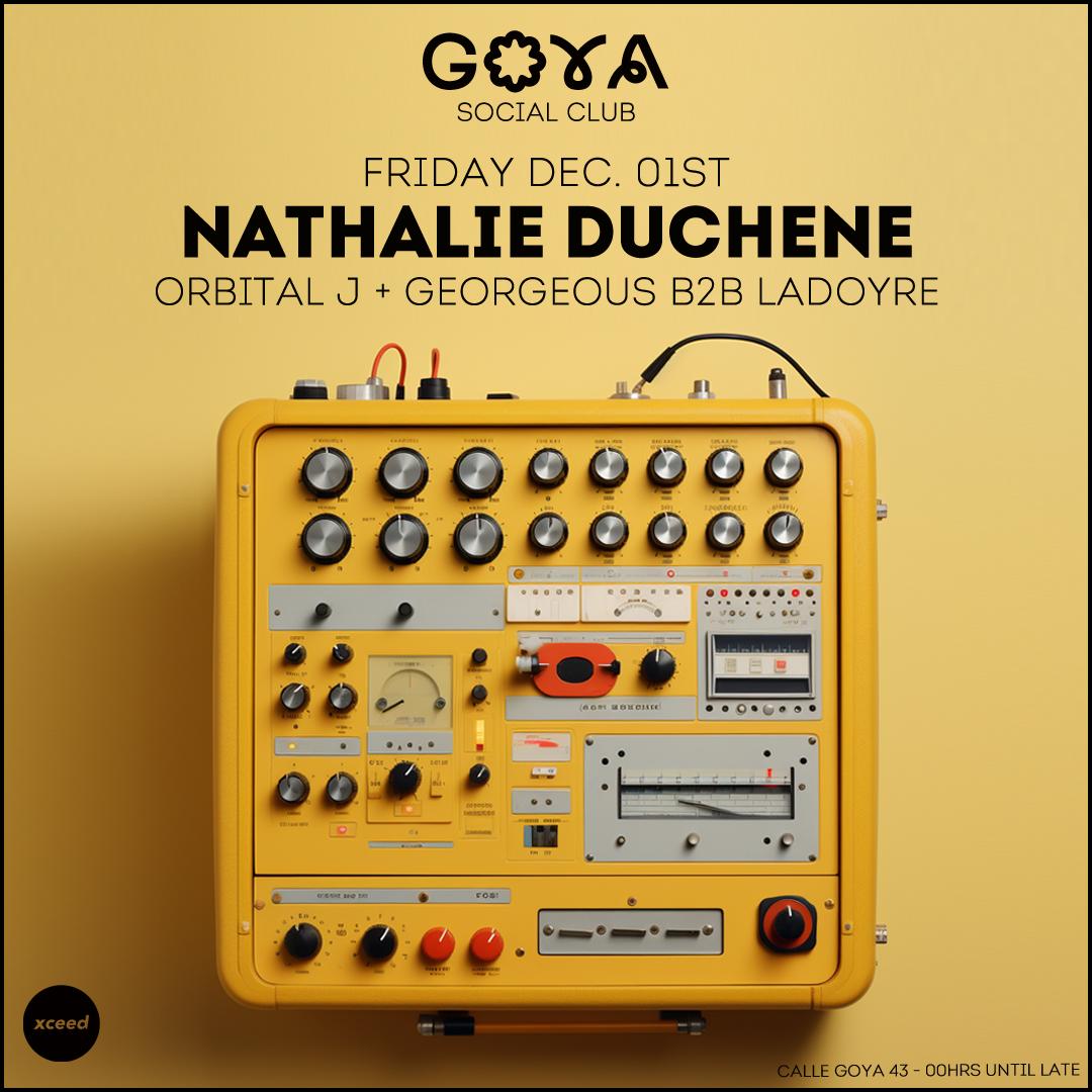 Goya Social Club With Nathalie Duchene