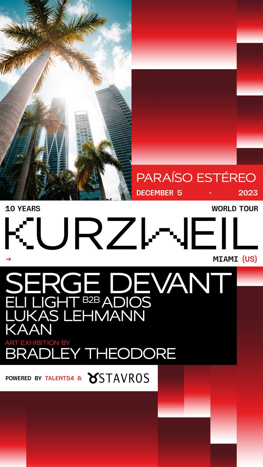 10 Years Kurzweil X Miami Art Basel W/ Serge Devant @ Paraíso Estéreo