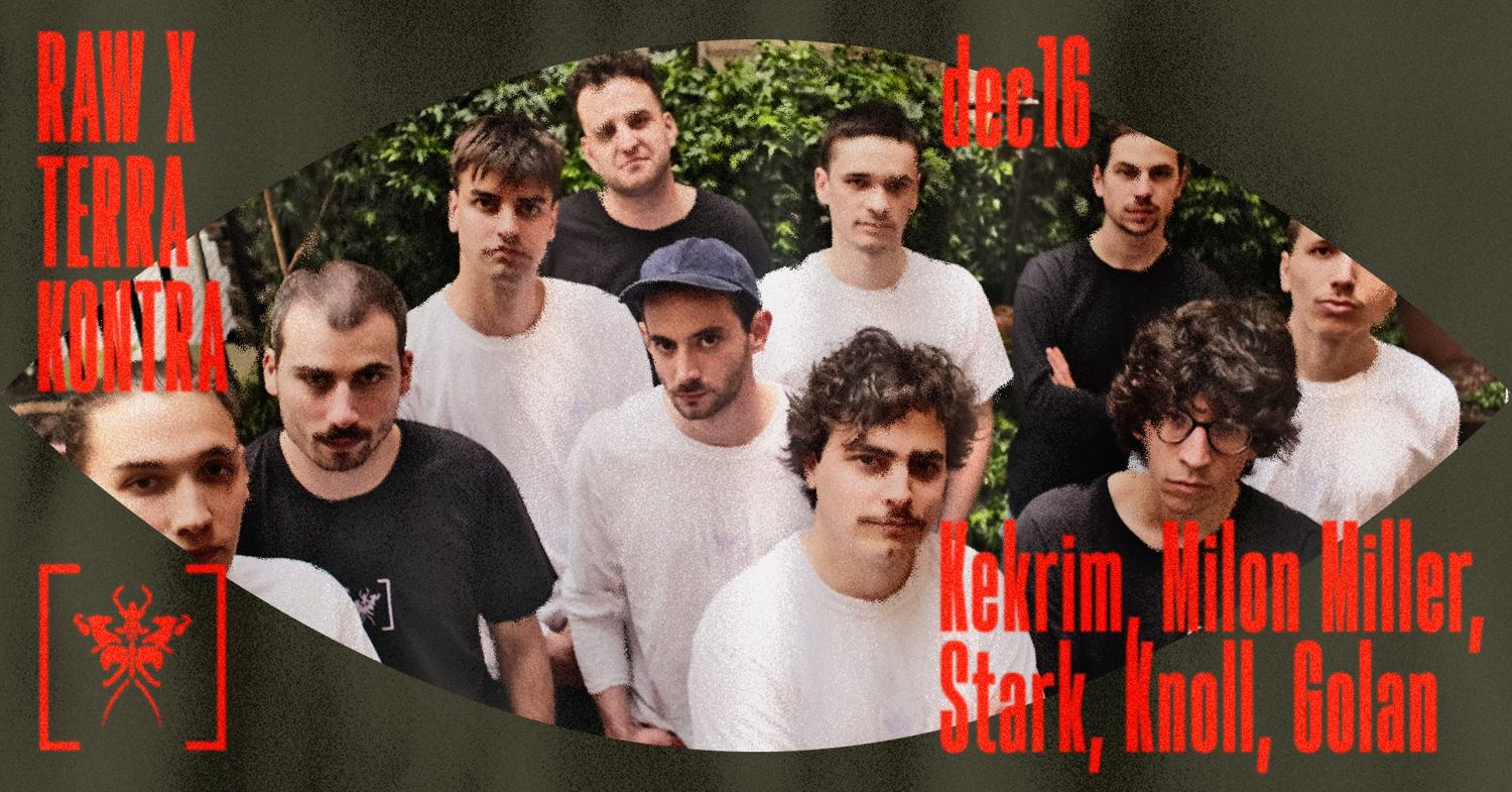 Raw X Terra Kontra: Kekrim, Milon Miller, Stark, Knoll, Golan