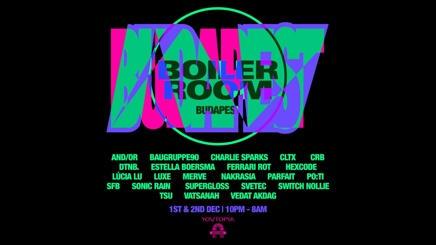 Boiler Room: Budapest