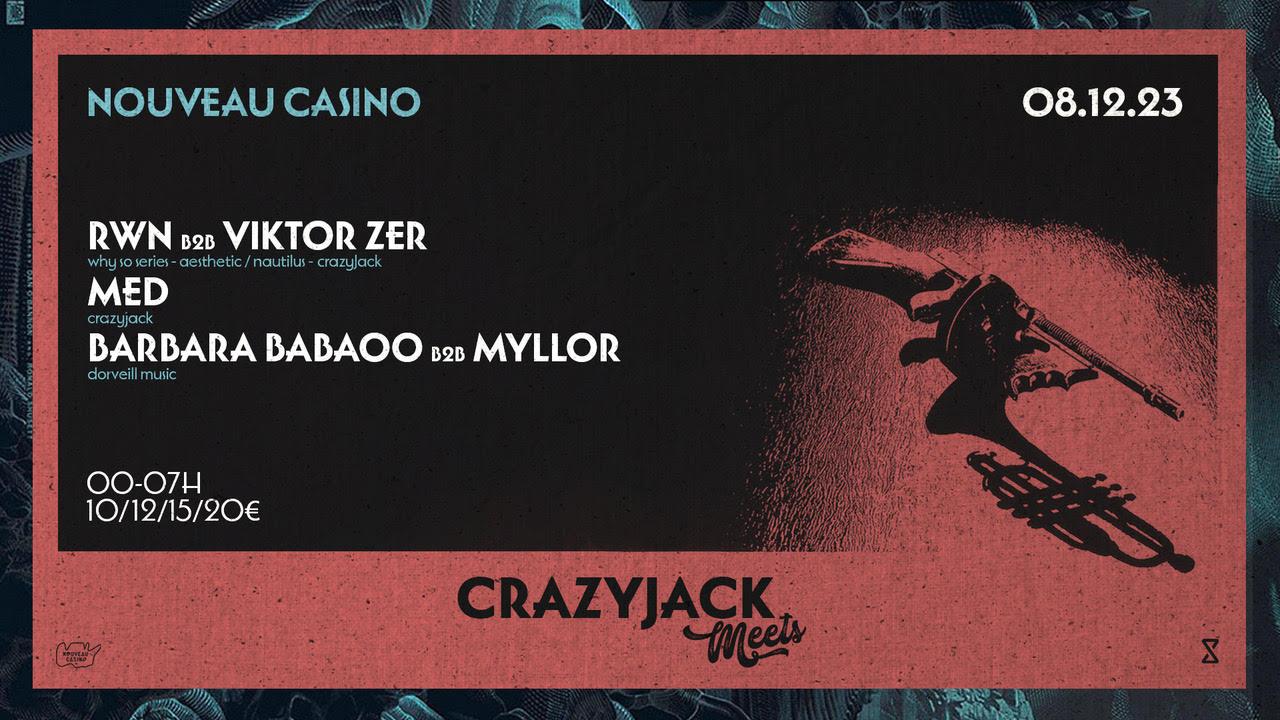 Crazyjack Meets Rwn B2B Viktor Zer, Med, Barbara Babaoo B2B Myllor