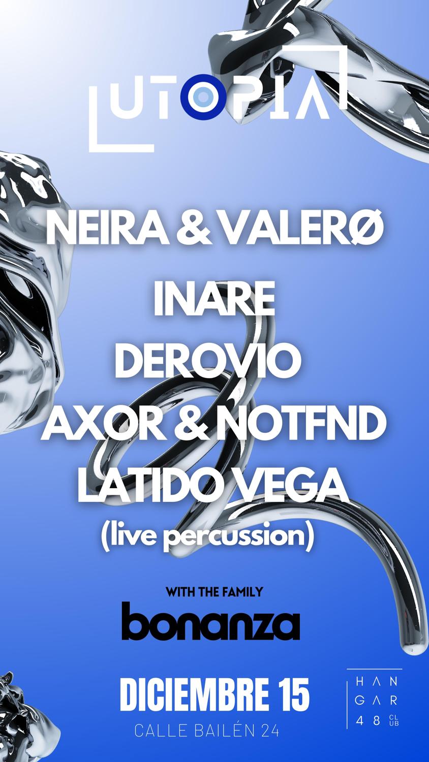 Utopia - Neira & Valerø, Inare, Derovio, Axor & Notfnd, Latido Vega (Live Percussion)