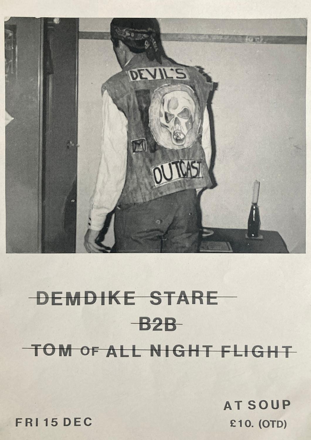 Demdike Stare + Tom Of All Night Flight