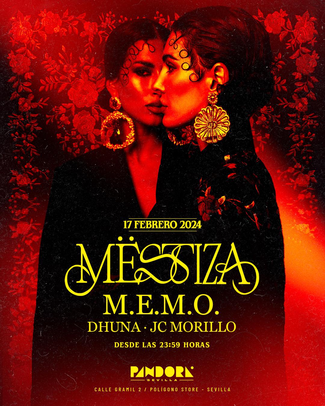 Mëstiza En Pandora Sevilla