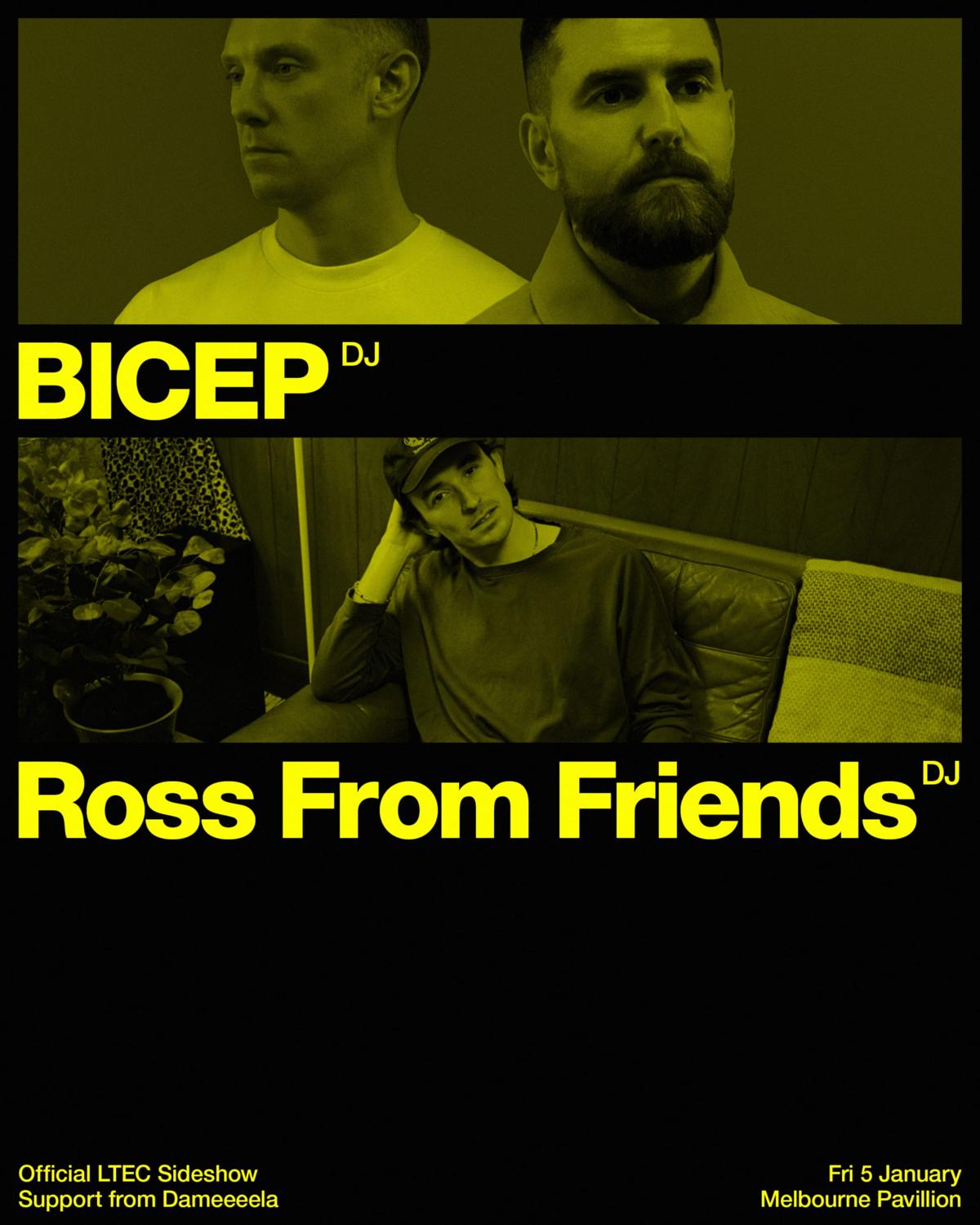 Ltec Presents Bicep (Dj) + Ross From Friends (Dj)