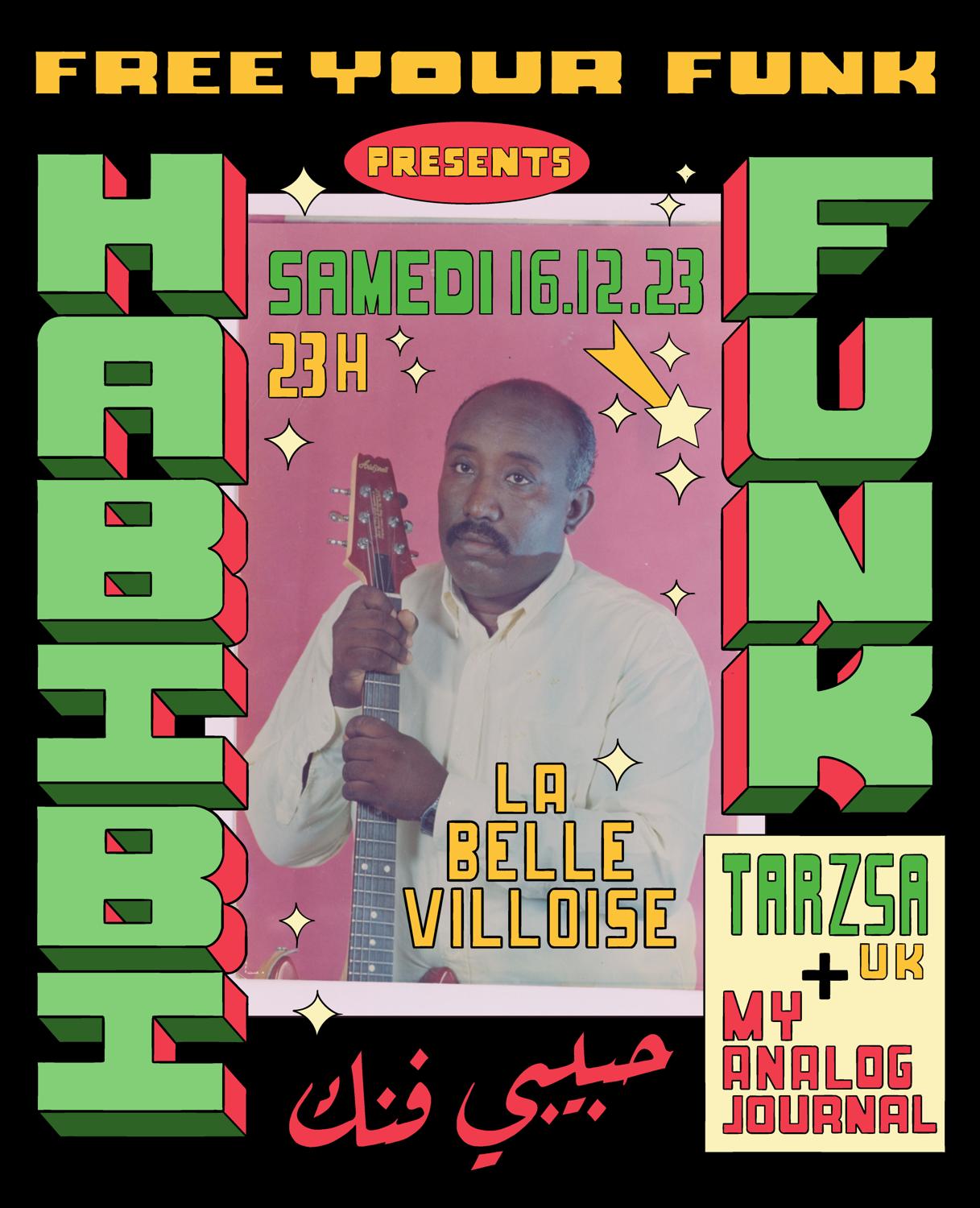 Free Your Funk: Habibi Funk, My Analog Journal, Tarzsa