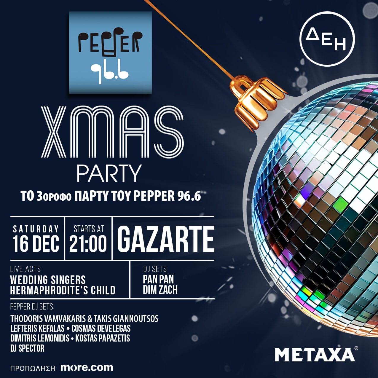 Pepper 96.6 - Xmas Party