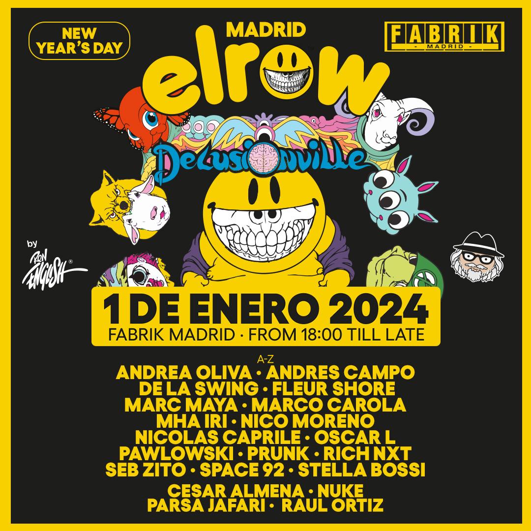 Elrow Año Nuevo 2024