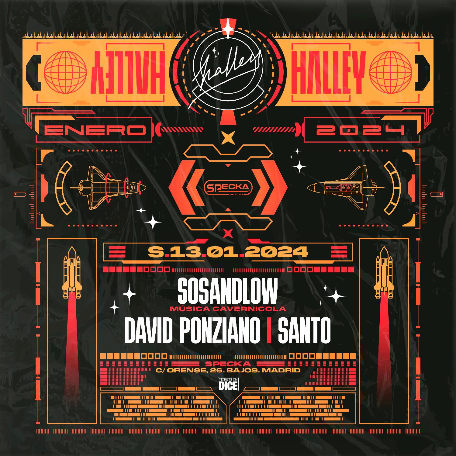 Sosandlow + Santo + David Ponziano - Halley Club