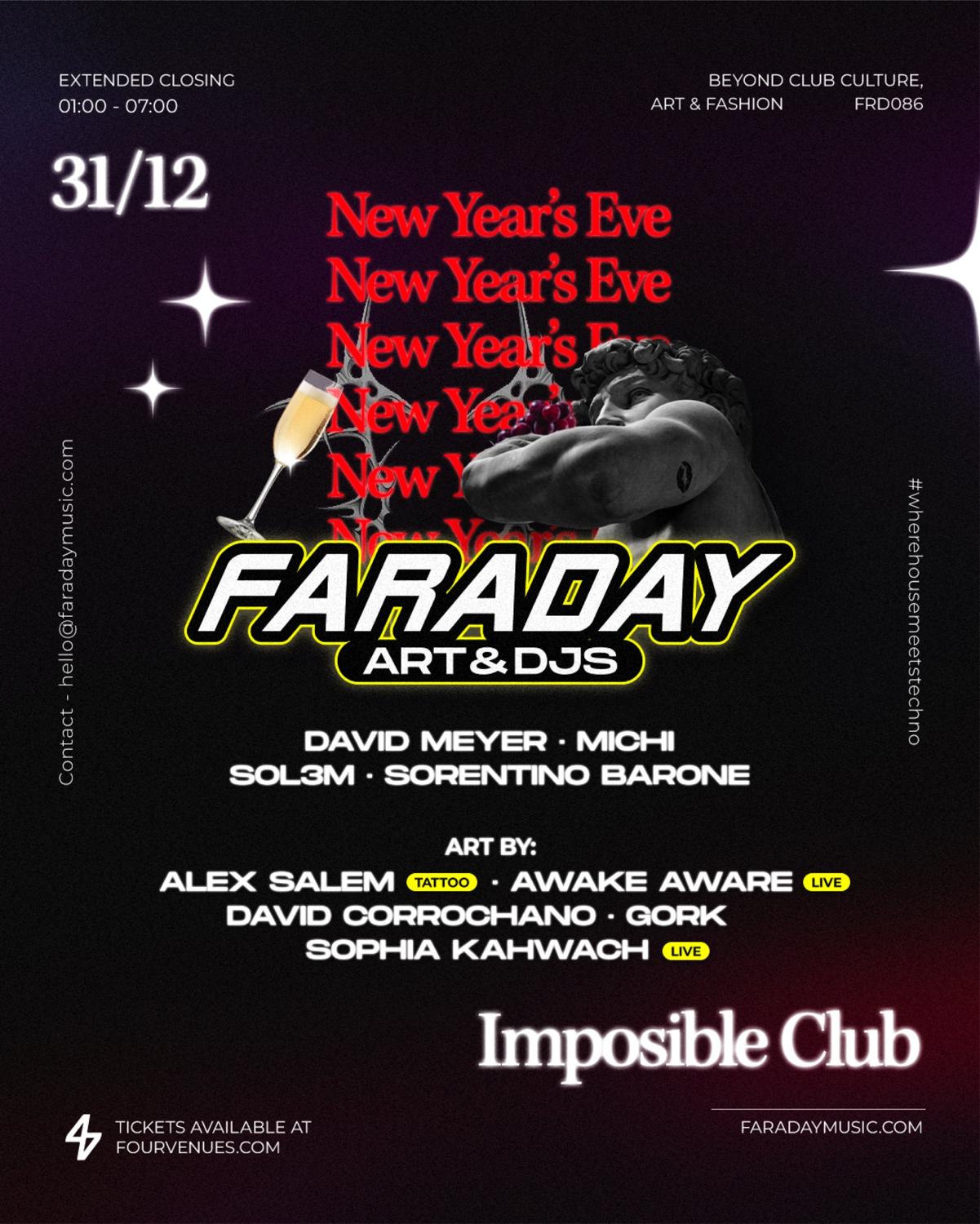 Nye - Faraday: Art & Djs