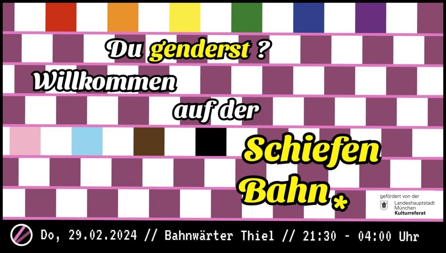 Schiefe Bahn // Queere Party