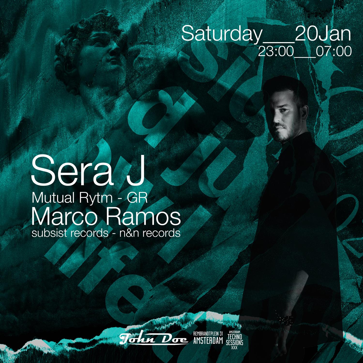 Amsterdam Techno Sessions With Sera J (Mutual Rytm) Gr