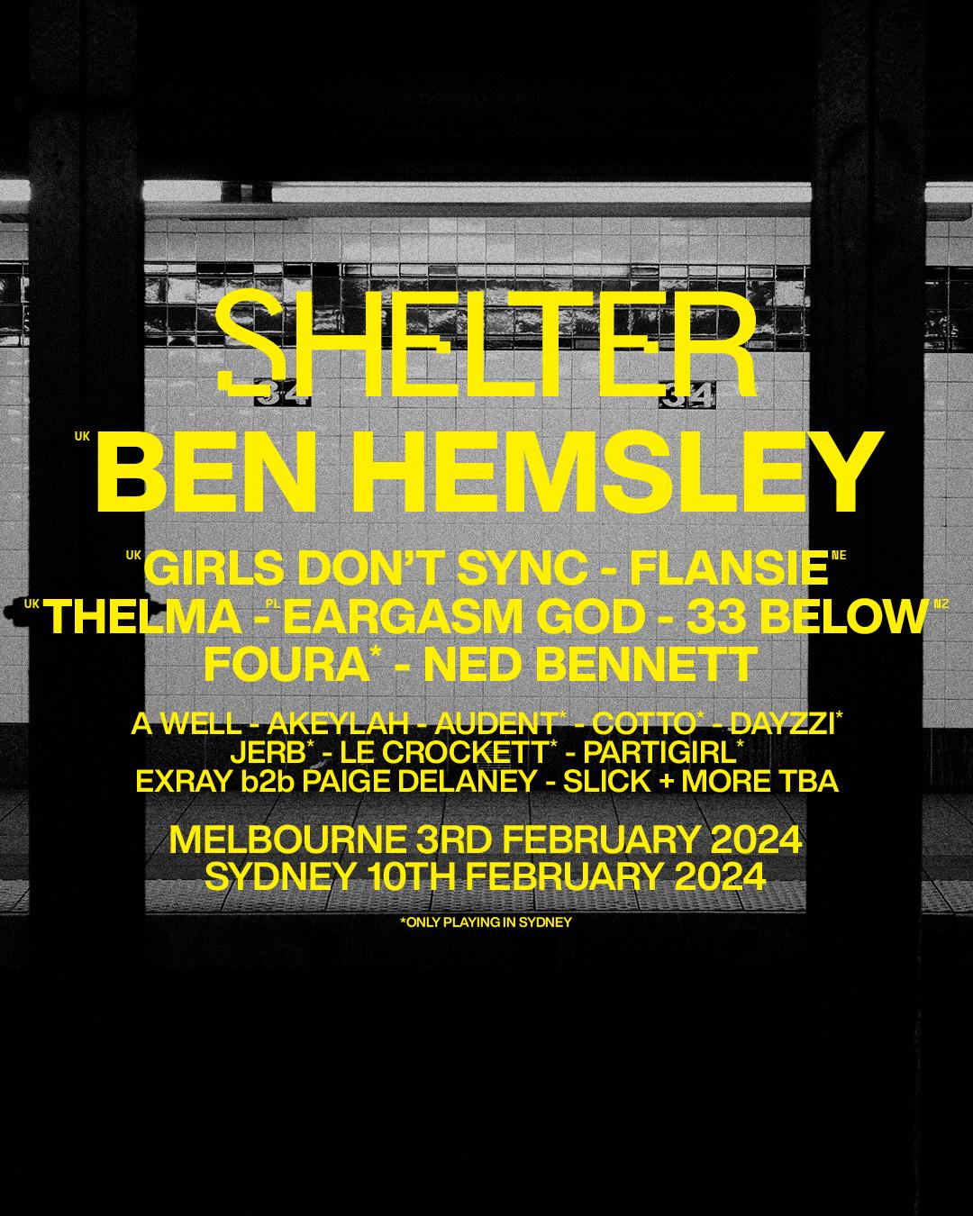 Shelter Sydney / Eora 2024