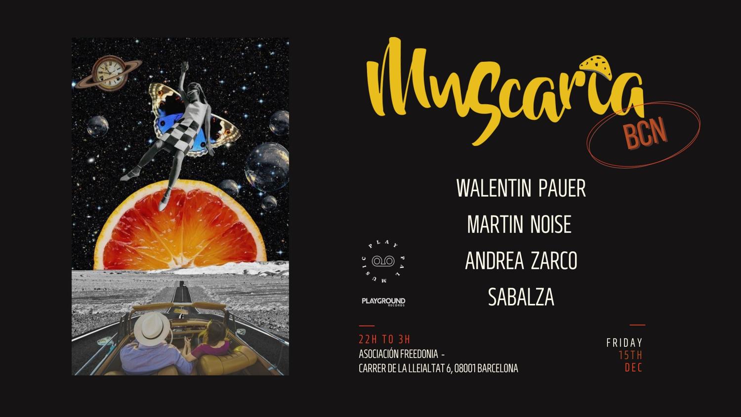 Muscaria #015 With Walentin Pauer + Martin Noise + Rëgal