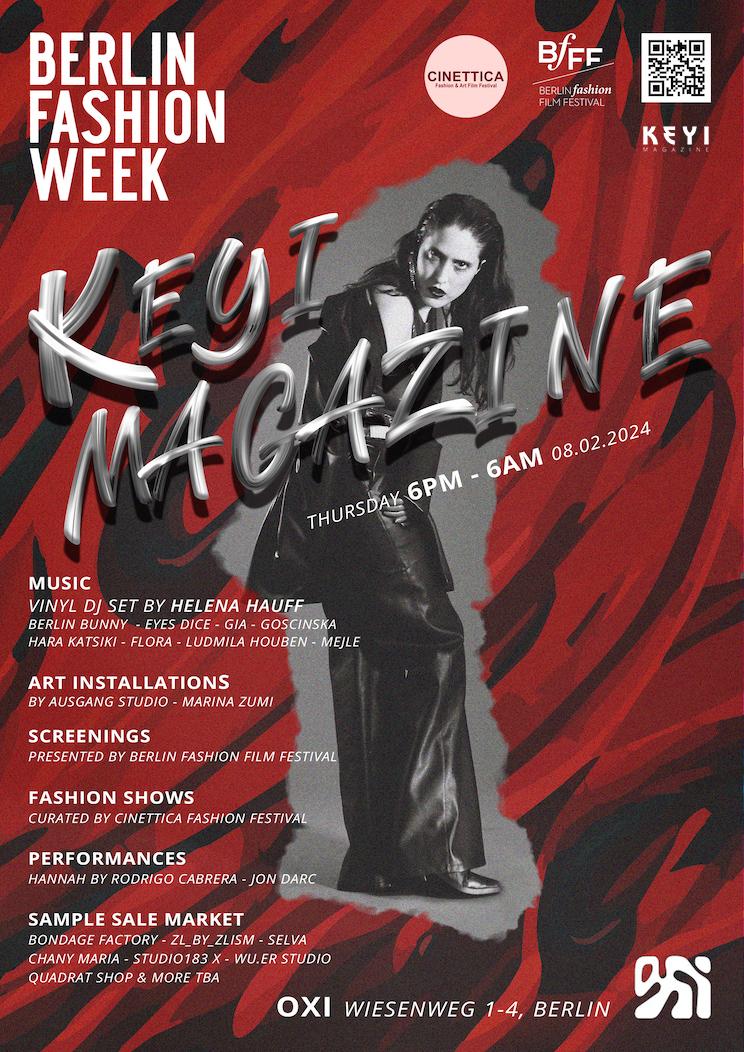 Keyi Magazine X Oxi X Fashion Week With Helena Hauff 