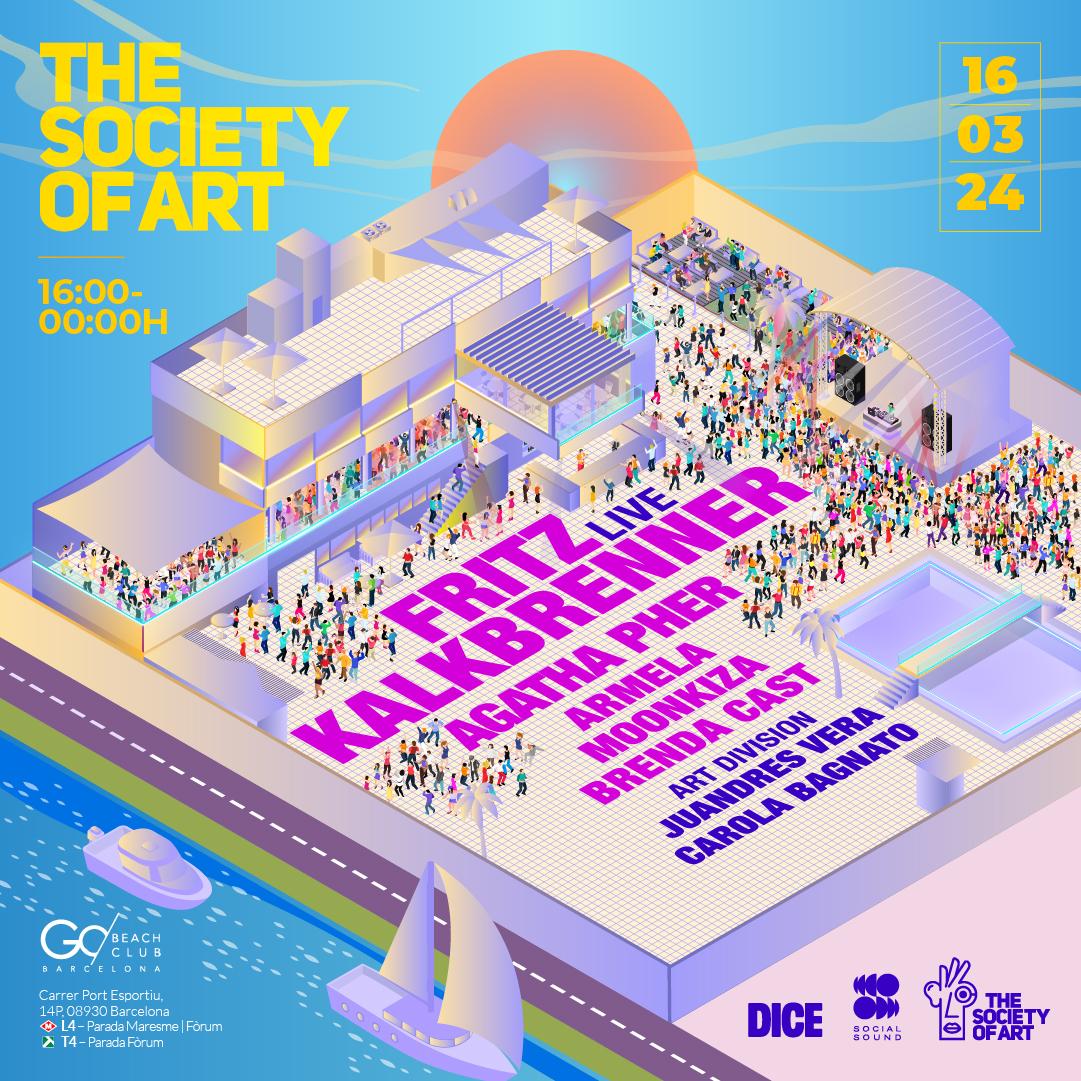 The Society Of Art: Fritz Kalkbrenner Live ( Open Air )