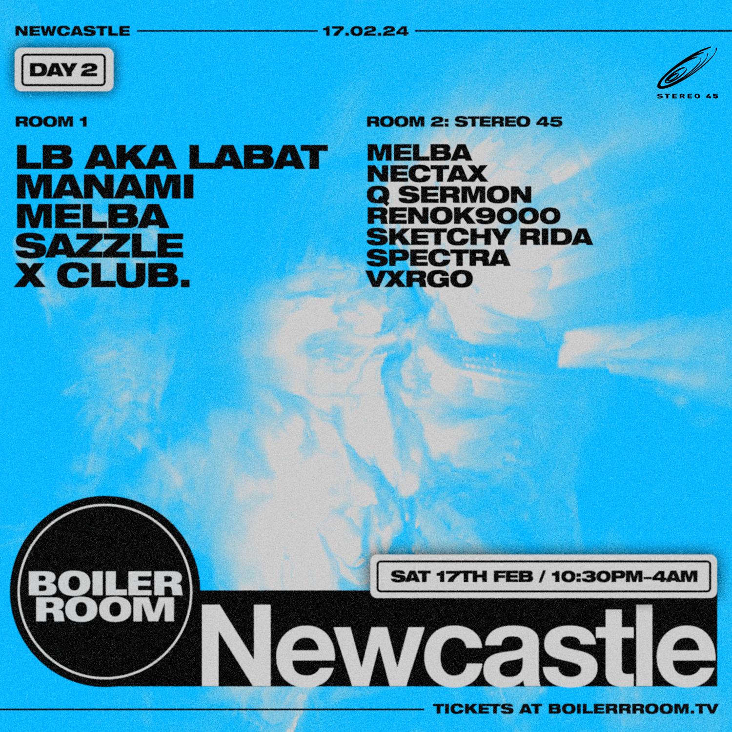 Boiler Room: Newcastle - Day 2