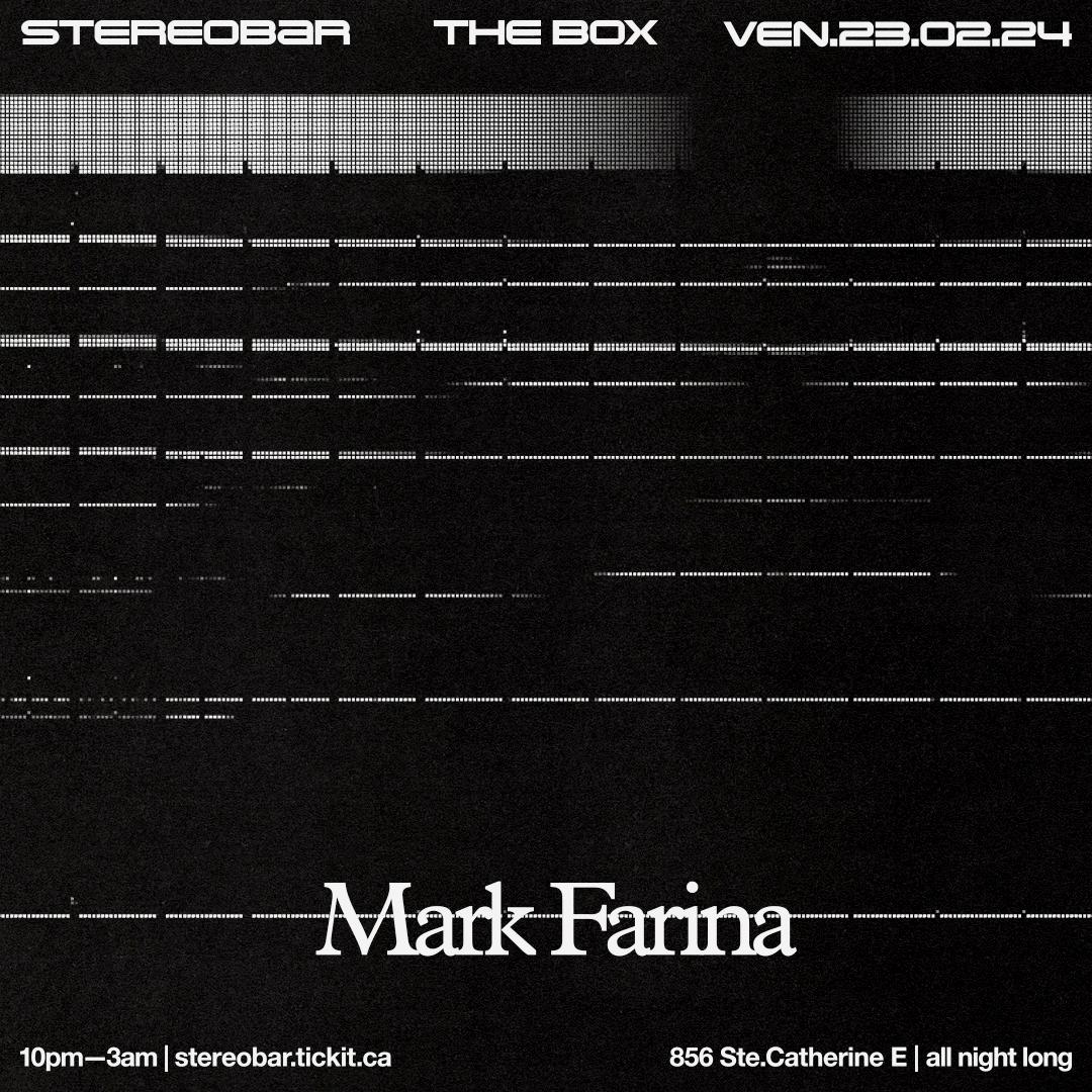 The Box: Mark Farina (All Night Long)