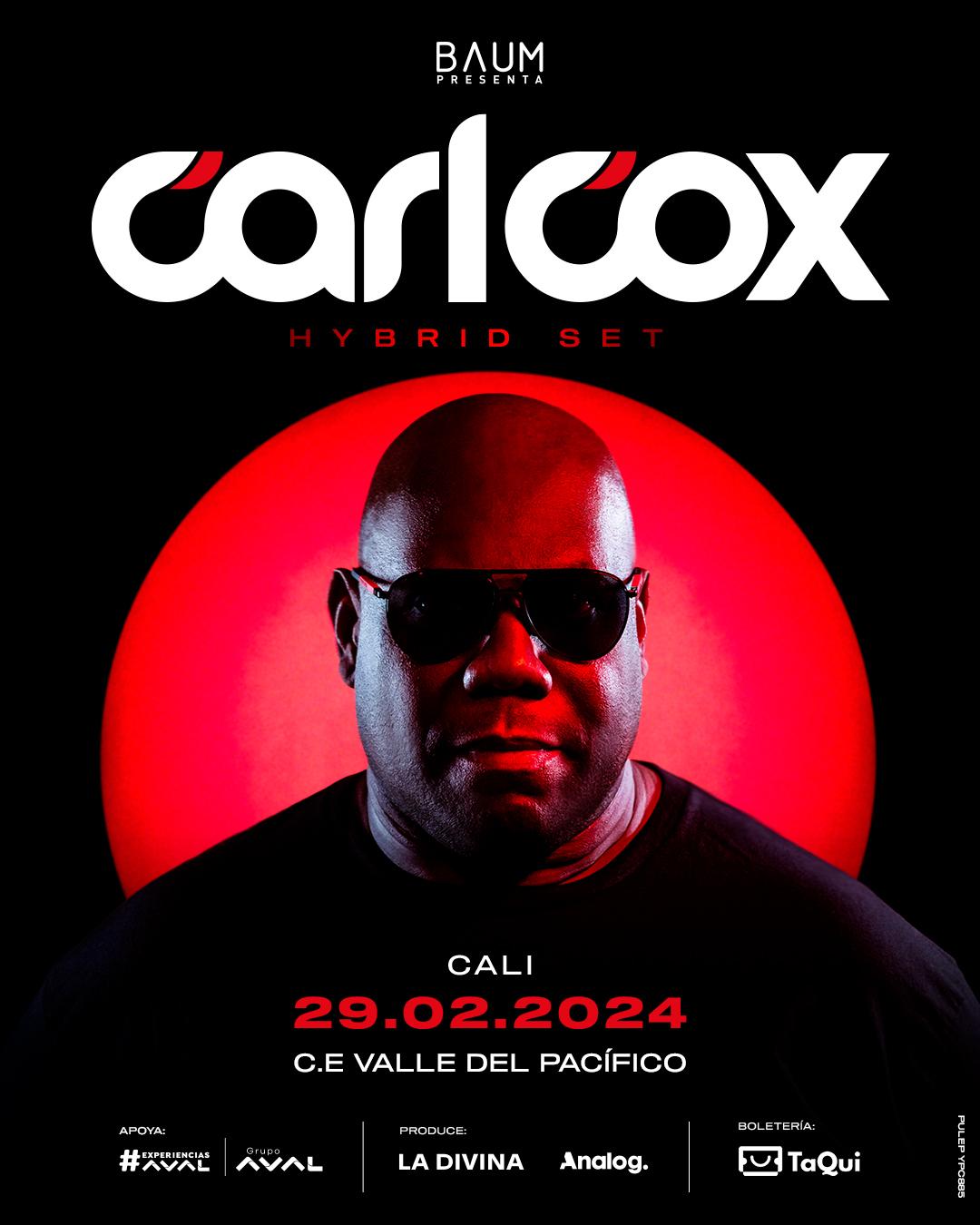 Carl Cox En Cali