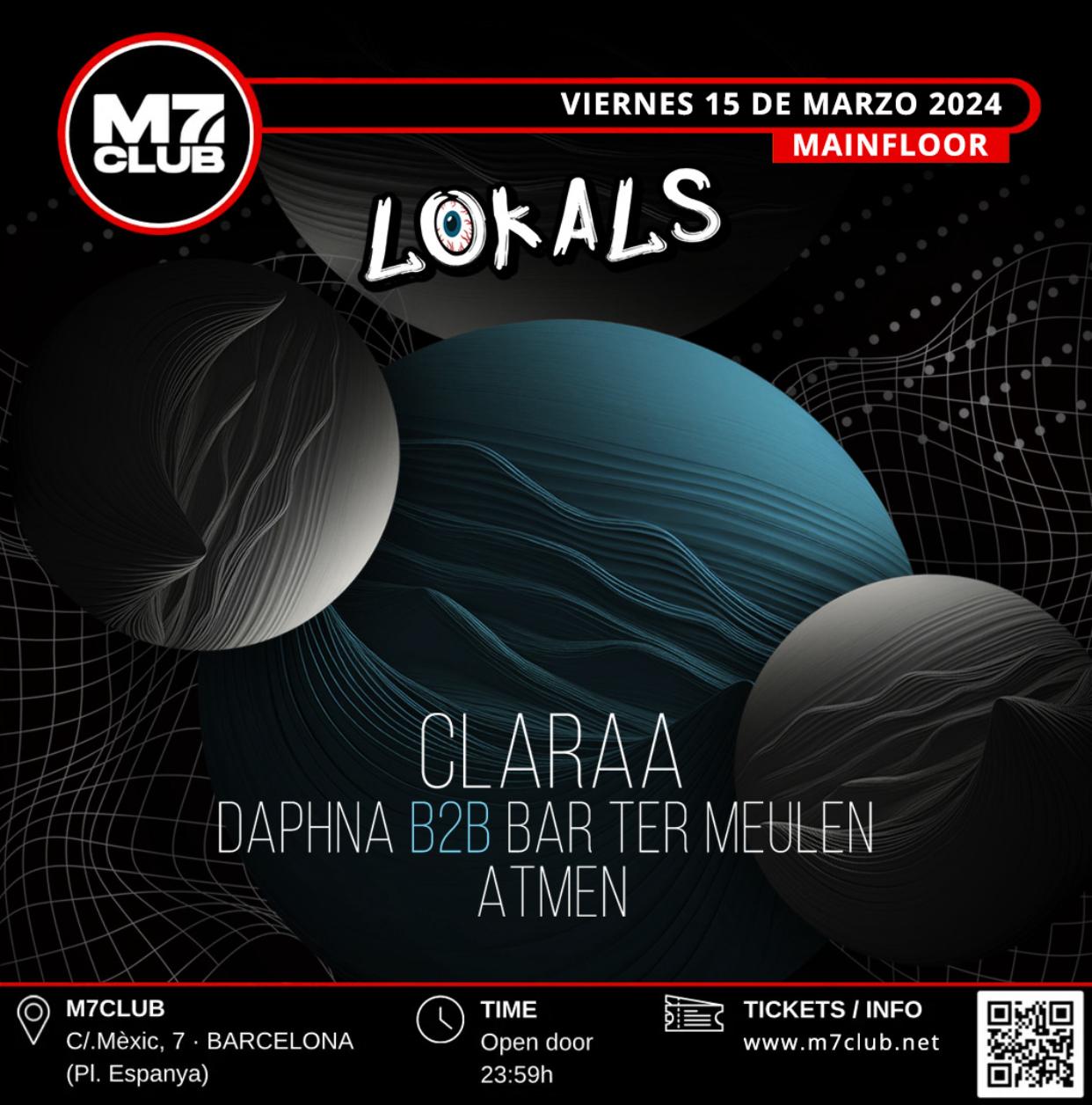 Lokals [Claraa, Daphna, Atmen & Bar Ter Meulen]