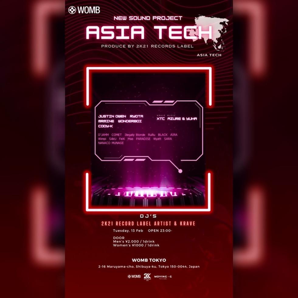 Asia Tech Produced By 2K21 Records