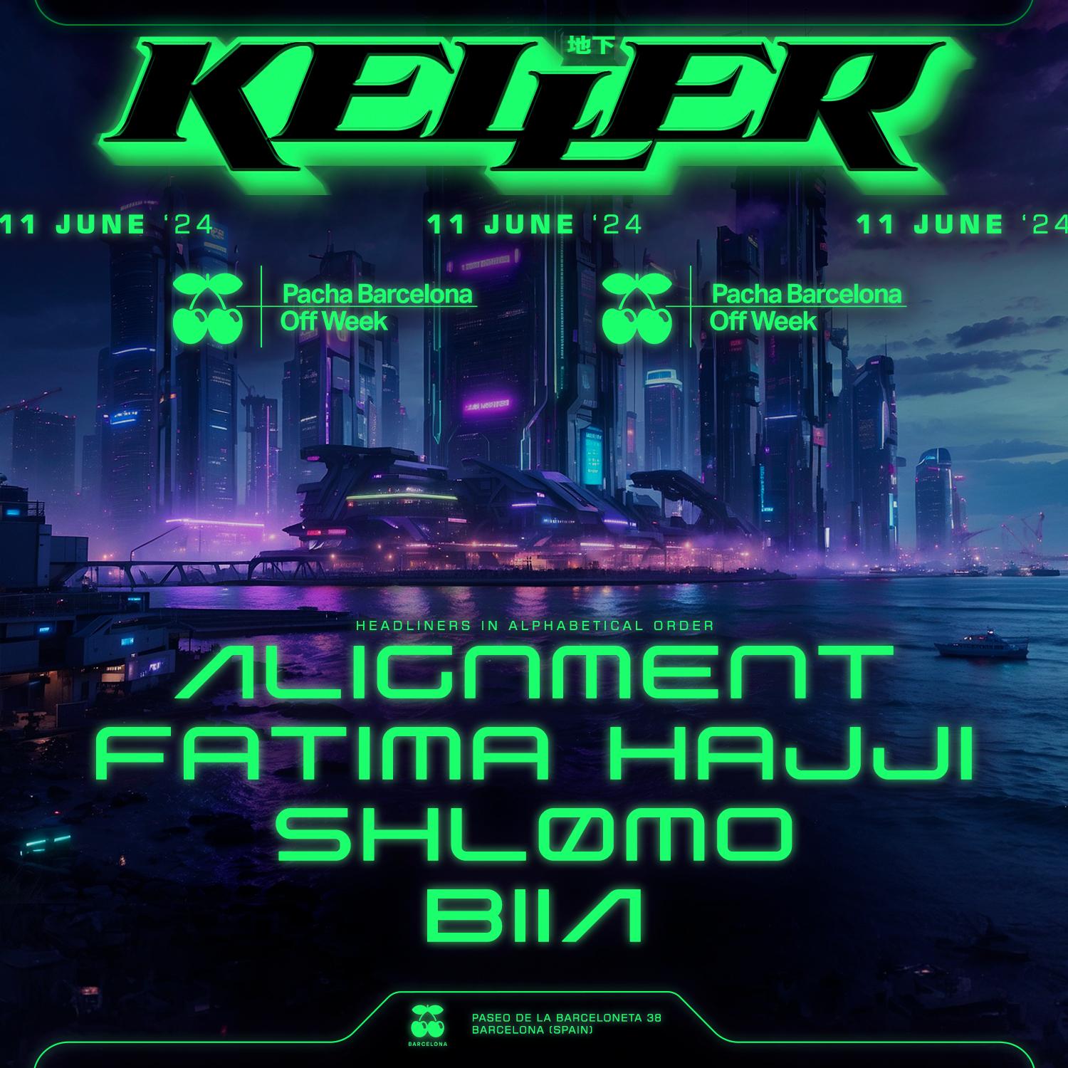 Keller Pres. Alignment, Fatima Hajji, Shlømo, Biia