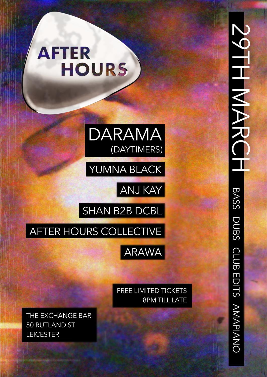 After Hours With Darama (Daytimers)