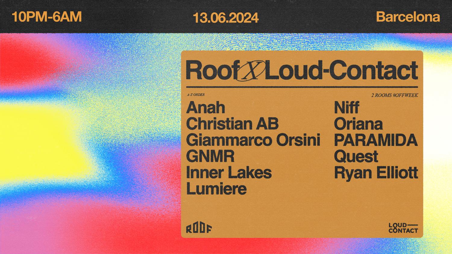 Roof X Loud-Contact - Off Week