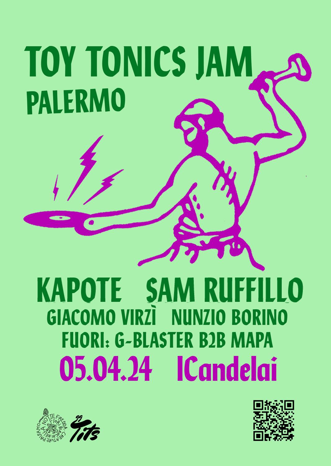 Toy Tonics Jam Palermo