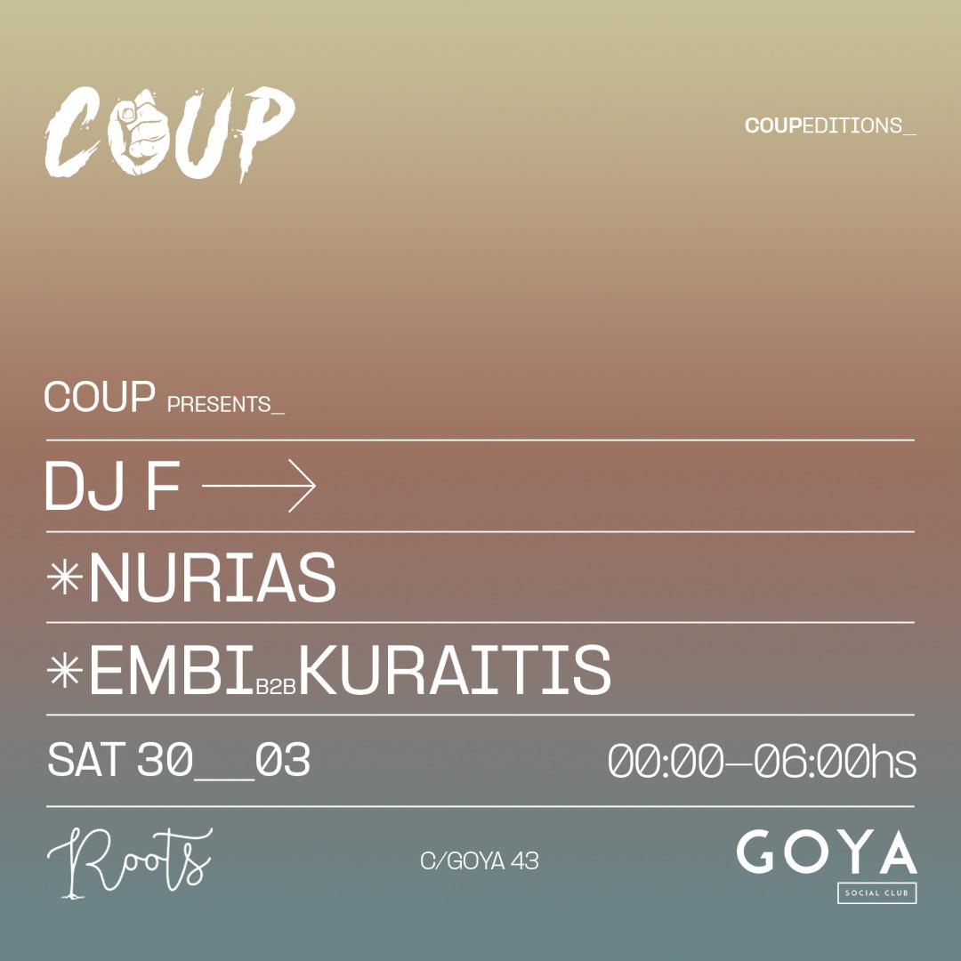 Coup Pres. Dj F, Nurias, Embi & Kuraitis