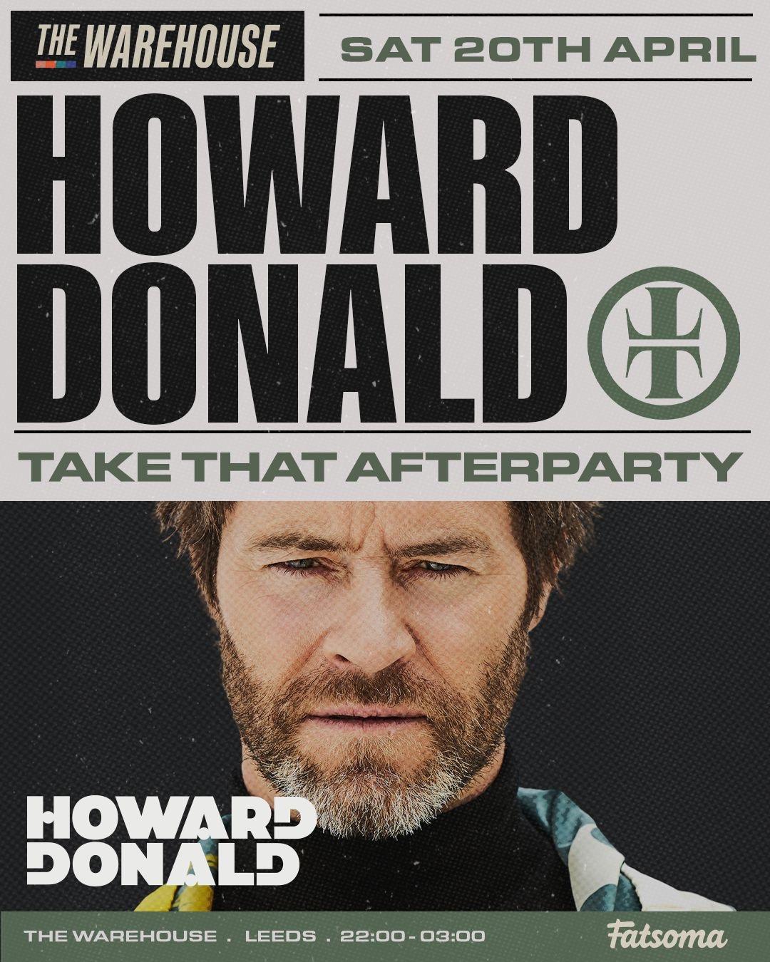 Take That Afterparty With Howard Donald