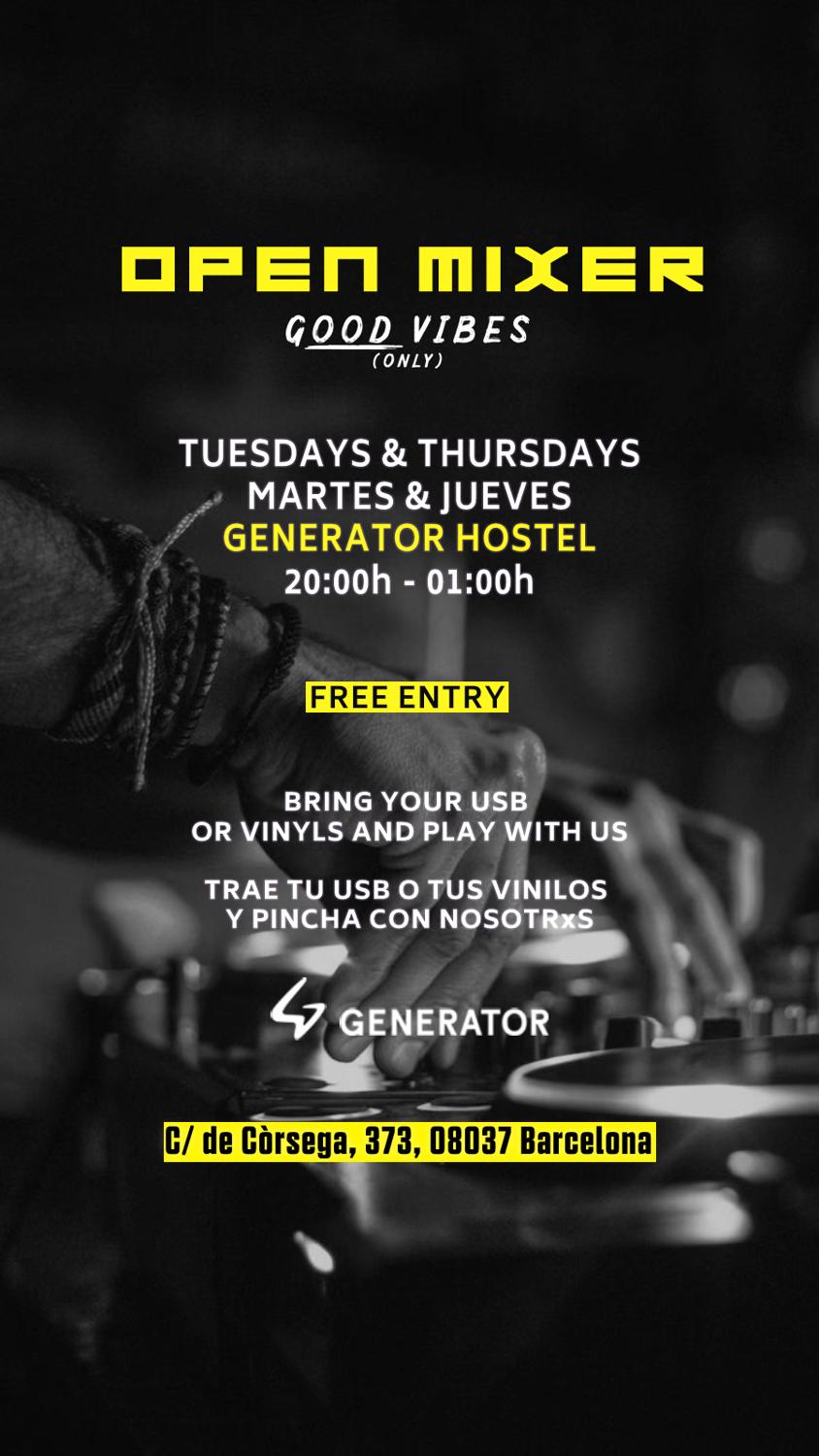 Open Mixer + Afterwork (Bring Your Music & Join The Gang) By Good Vibes Only