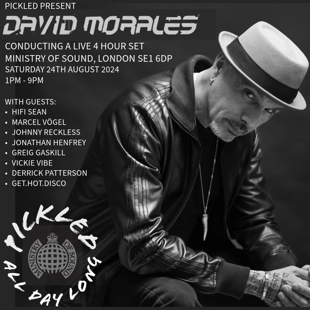 Pickled All Day Long: David Morales Headlining