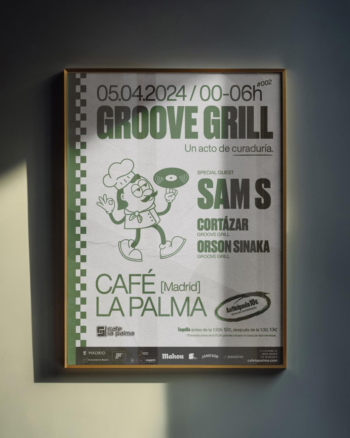 Groove Grill #002 With Sam S + Cortázar + Orson Sinaka