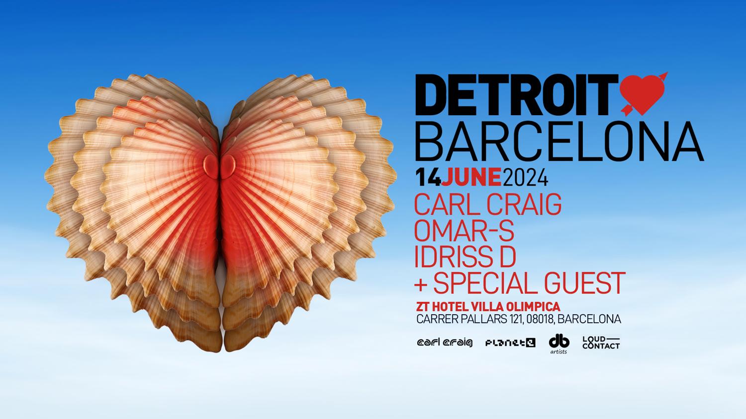 Detroit Love W/ Omar S, Carl Craig, Idriss D + Special Guest Tba