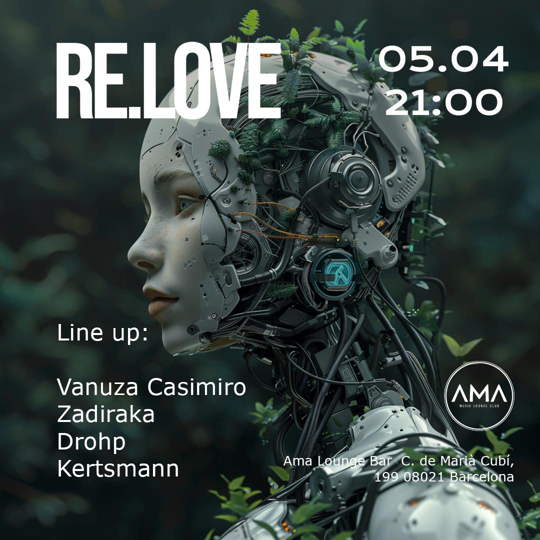 Relove With Vanuza Casimiro, Zadiraka, Drohp, Kertsman Ama Lounge Bar