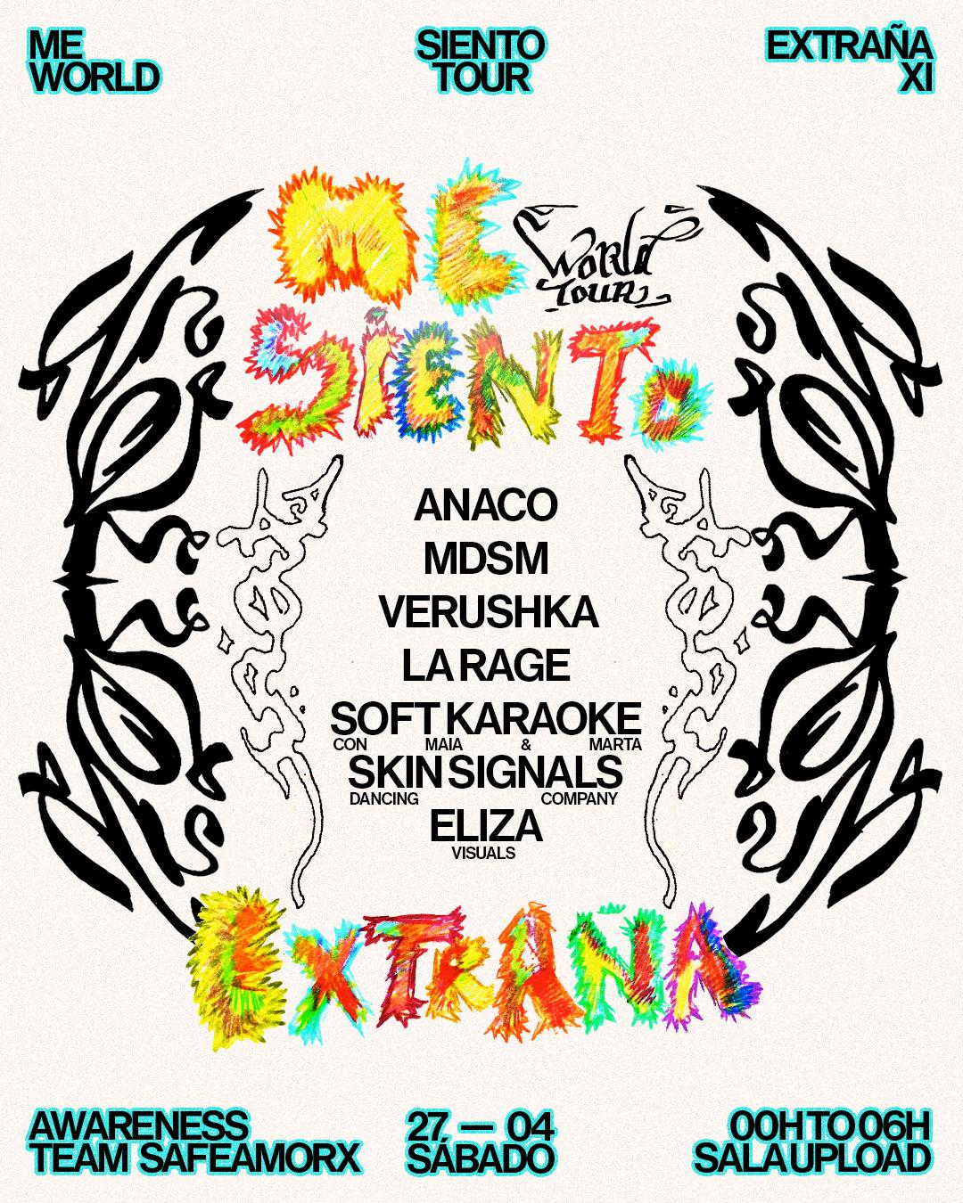 Mse World Tour Xi: Anaco, Mdsm, Verushka, La Rage & Soft Karaoke