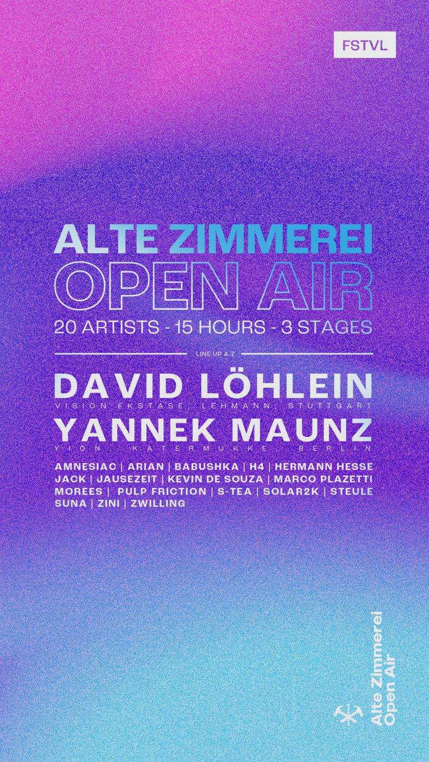 Alte Zimmerei - Open Air